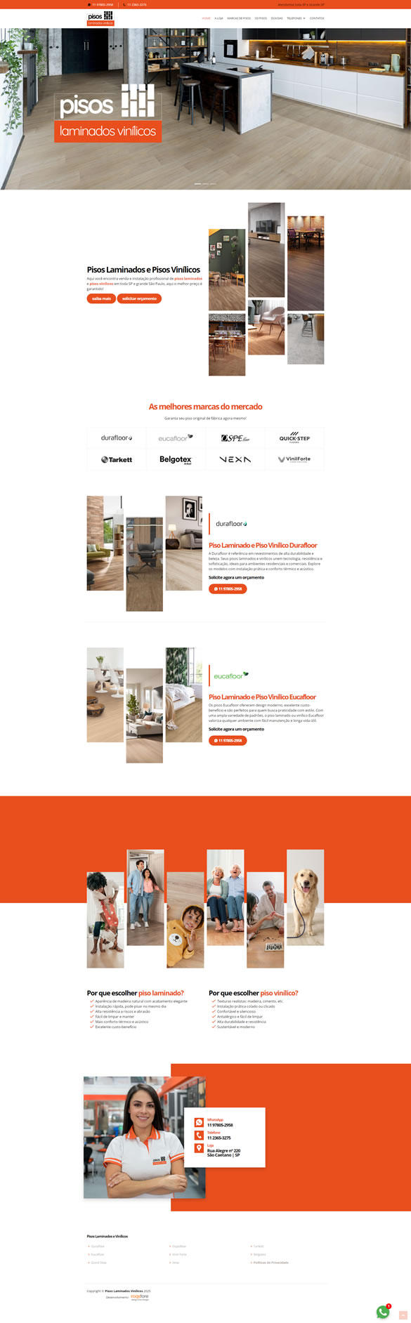 Site Pisos Laminados Vinílicos