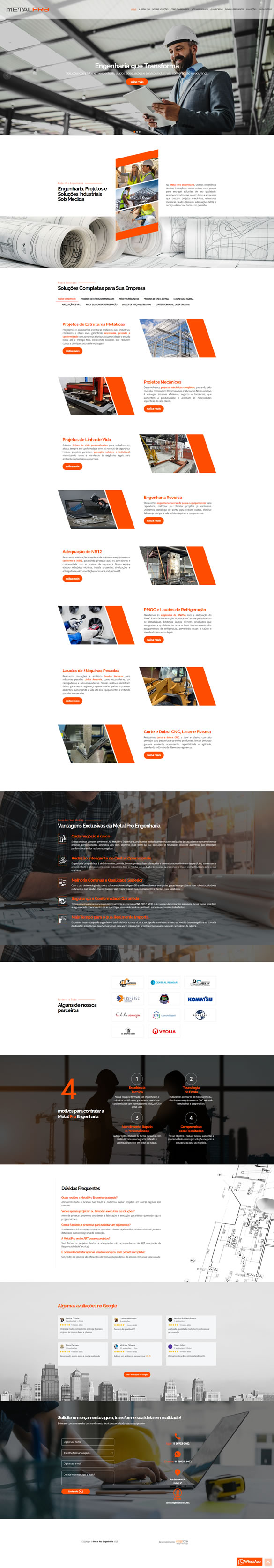 Site Metal Pro Engenharia