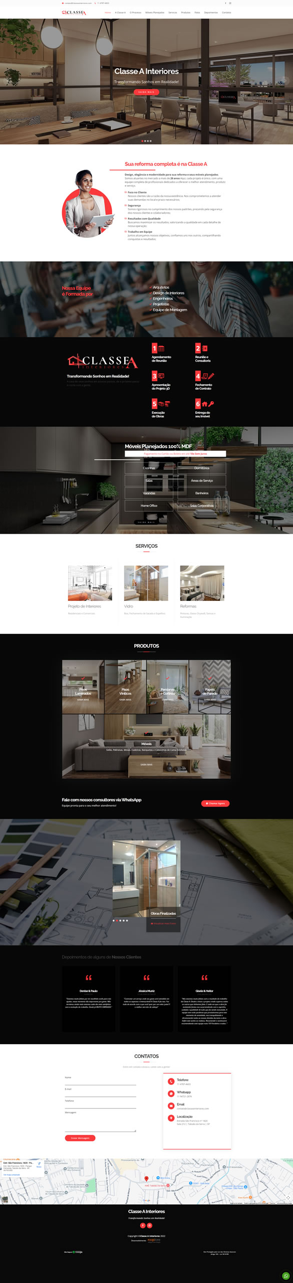 Site Classe A Interiores