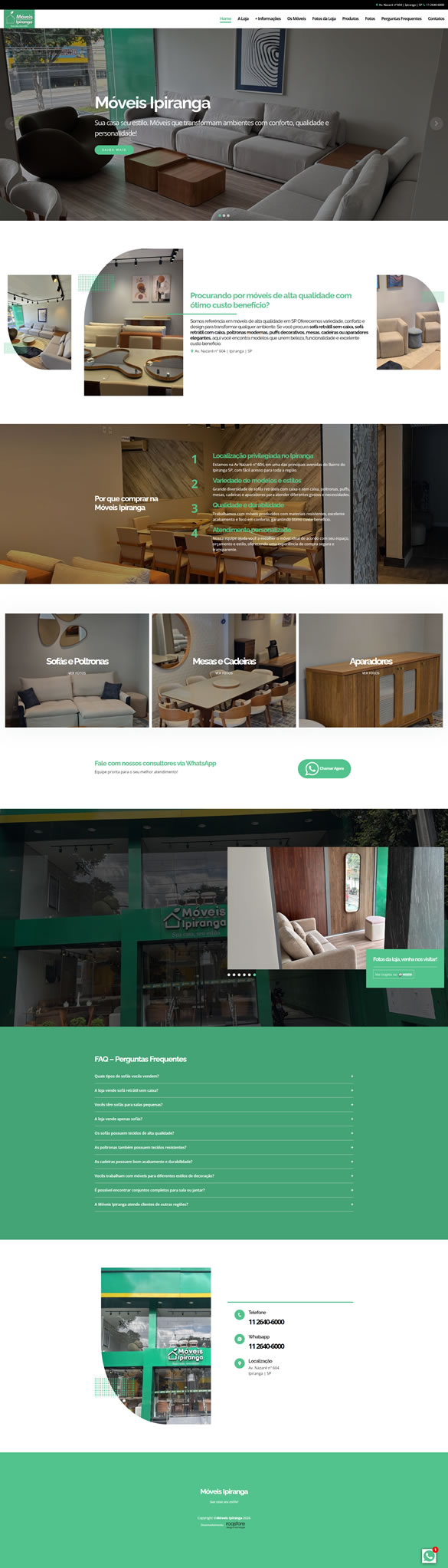 Site Móveis Ipiranga