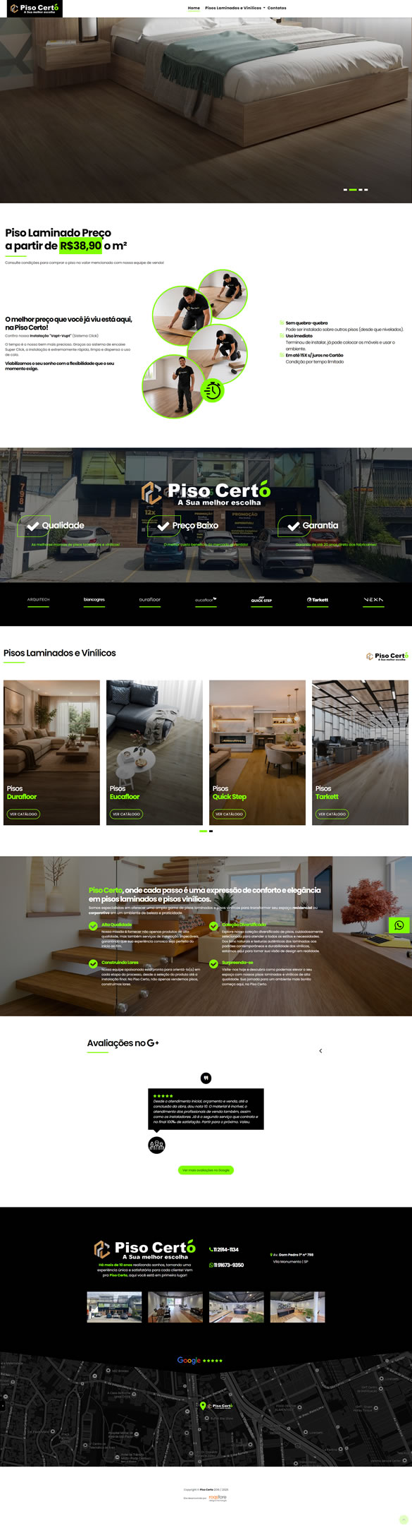 Site Piso Certo